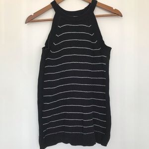 Striped Sweater Tank (Size S)
